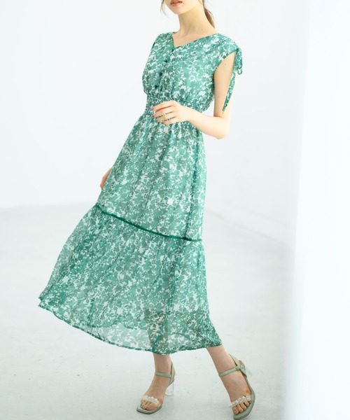 MISCH MASCH ワンピース 2024春夏新作リゾートフラワー