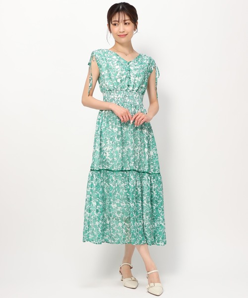 MISCH MASCH ワンピース 2024春夏新作リゾートフラワー