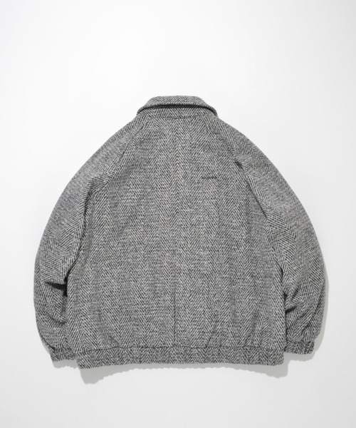 SUPERTHANKS（スーパーサンクス） ブルゾン アウター ヘリンボーン素材