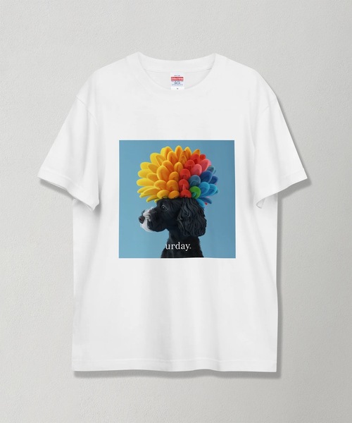 tシャツ urday / Black Dog / フォトTシャツ レディース メンズ