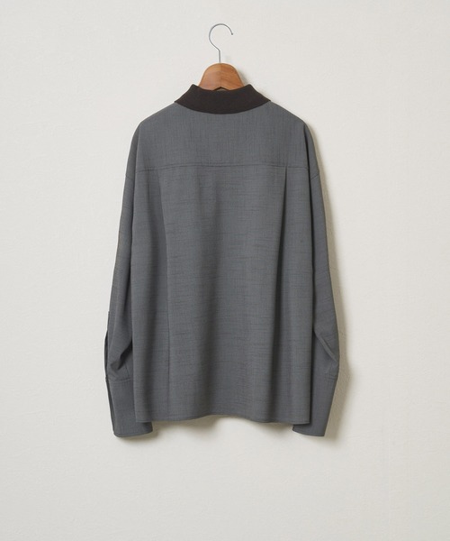 ブラウス シャツ MIX CHECK LOOSE シャツ レディース SHEENA ブラウス シャツ ショート丈チェックシャツ レディース