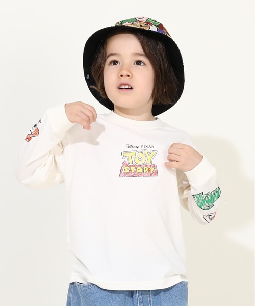 Disney（ディズニー） tシャツ 親子お揃い トイ・ストーリー 袖ロンT