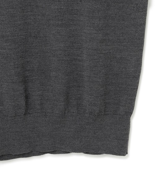 23区 ニット セーター 「洗える」サステナブルウール 半袖