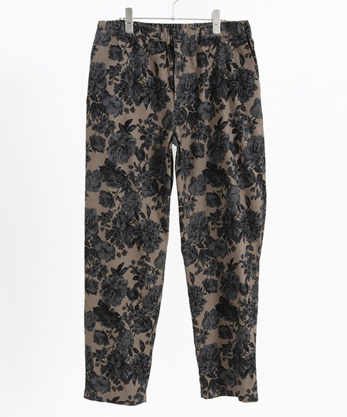 CAMBIO（カンビオ） パンツ mp12750- 花柄コーデュロイリラックス