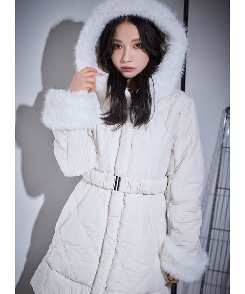 ANDGEEBEE（アンジービー） ダウンコート ダウンジャケット フーディー