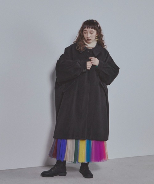 manana suerte（マニャーナスエルテ） ステンカラーコート コート