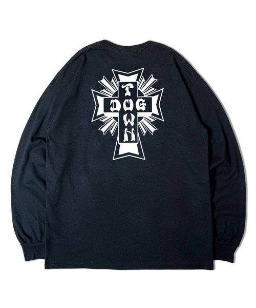 tシャツ DOGTOWN CROSS LOGO LS TEE メンズ レディース : 86323749 