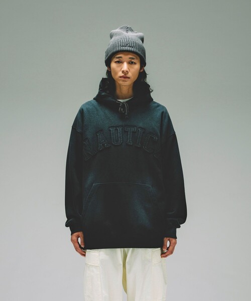 NAUTICA パーカー NAUTICA/ノーティカ Garment Dyed Bleach