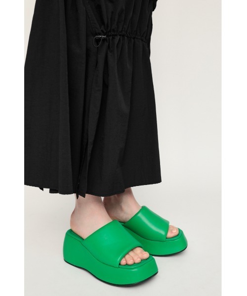SLY 「SLY」 ヒールサンダル SMALL グリーン レディース