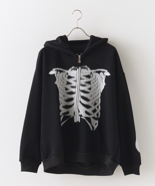 Chick パーカー Bone Hoodie/ボーンフーディー レディース