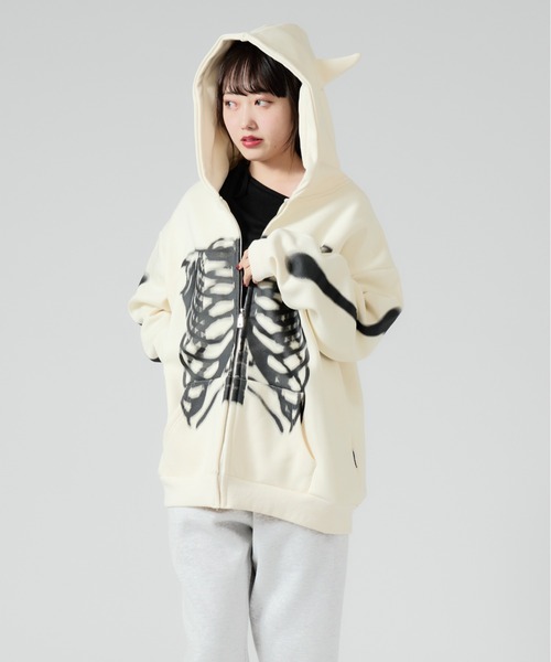 パーカー Bone Hoodie/ボーンフーディー レディース Chick パーカー Bone Hoodie/ボーンフーディー レディース