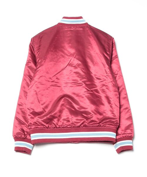 Champion 「Champion」 スタジャン S レッド レディース : ZOZOTOWN  