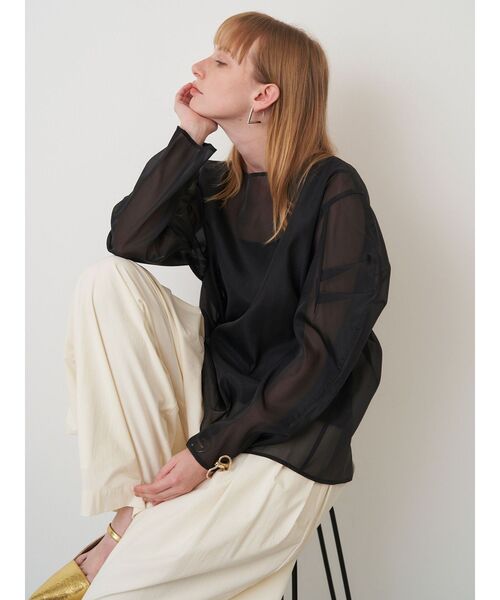 エレンディーク　トップス ELENDEEK tシャツ シアートップセットカットソー レディース