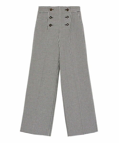 ANAYI（アナイ） パンツ 「セットアップ対応商品」ドビーツイード