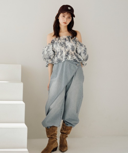 SNIDEL ジーンズ デニム デニムパンツ Sustainableスカート
