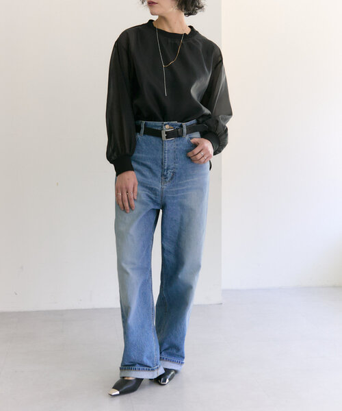 ear PAPILLONNER ブラウス シャツ 「2点セット」インナー付き