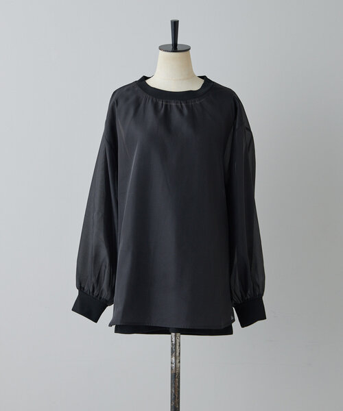 2点セット　インナー付きシアーブラウス【SUM1 STYLE(スミスタイル)】 セール】《2点セット》インナー付きシアーブラウス【SUM1 STYLE