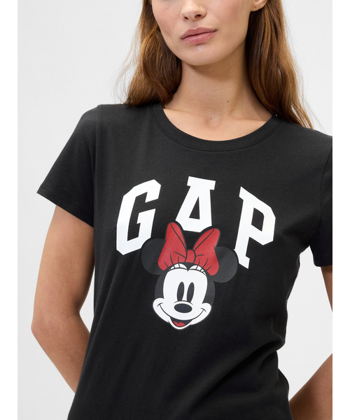 GAP（ギャップ） tシャツ × ディズニー ミニーマウス GAPロゴTシャツ