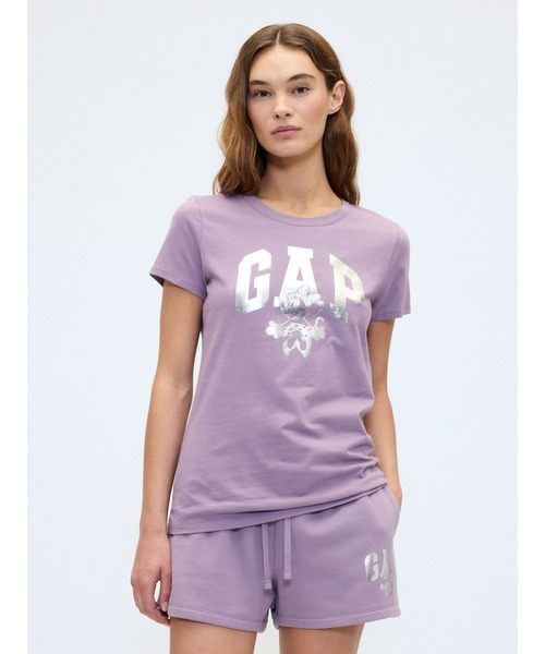 GAP（ギャップ） tシャツ × ディズニー ミニーマウス GAPロゴTシャツ