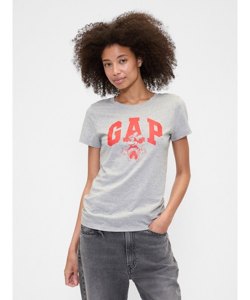 GAP（ギャップ） tシャツ × ディズニー ミニーマウス GAPロゴTシャツ