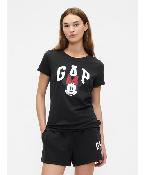 新品♡今季♡GAP♡MOM♡ギャップ♡M♡Tシャツ♡ロゴ♡ディズニー♡ミニー GAP（ギャップ） tシャツ × ディズニー ミニーマウス GAPロゴTシャツ