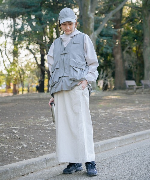 snow peak（スノーピーク） スカート TAKIBI Light Ripstop Skirt 難燃