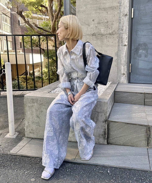 訳あり・アウトレット特集 mystic パンツ シアージャガードオールインワン レディース サロペット・オーバーオール・オールインワン