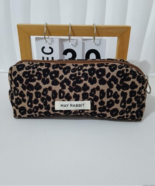 TONE（トネ） ポーチ Liaa/レオパード 豹柄 ペンケース ポーチ A18571