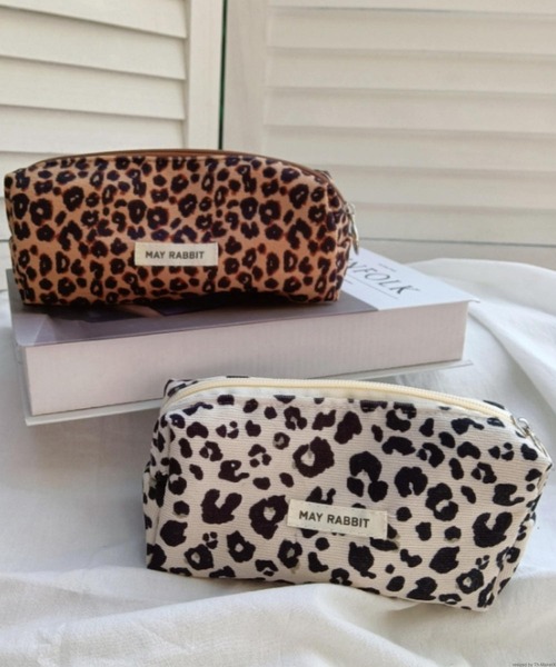 TONE（トネ） ポーチ Liaa/レオパード 豹柄 ペンケース ポーチ A18571