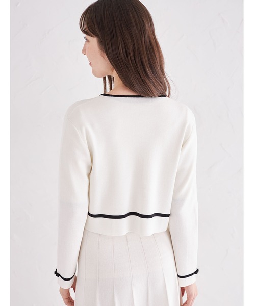 tocco closet（トッコ クローゼット） カーディガン プチリボン
