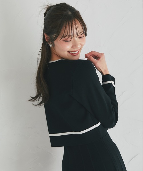 tocco closet（トッコ クローゼット） カーディガン プチリボン