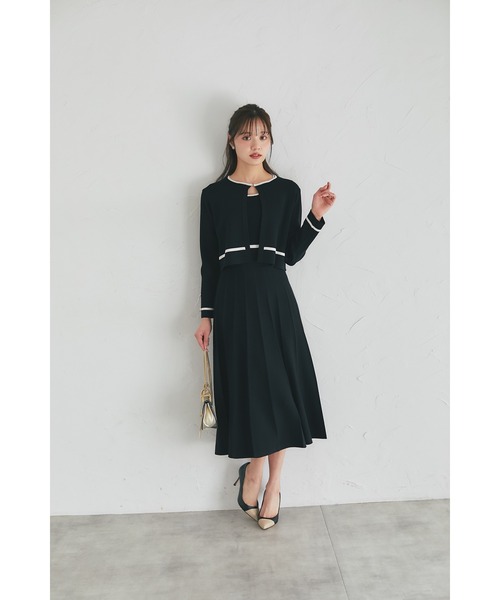トッコクローゼットお得セット⭐完売コーディガンとボウタイニット！ tocco closet（トッコ クローゼット） カーディガン 「ZOZO限定