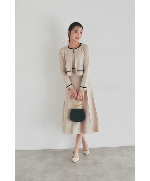 tocco closet（トッコ クローゼット） カーディガン プチリボン