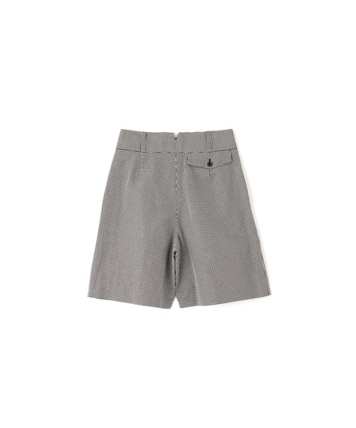 MARGARET HOWELL パンツ COTTON LINEN GINGHAM レディース