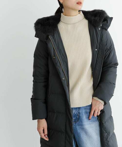 アーバンリサーチ ダウンコート ロングコート 黒 URBAN RESEARCH（アーバンリサーチ） ダウンコート FREE ブラック