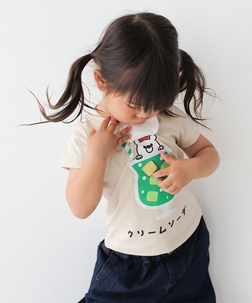 CHEEK ROOM tシャツ ROOM/チークルーム クリームソーダTシャツ