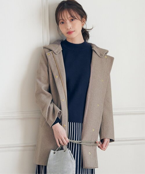 「IKKA LOUNGE」 コート L モカ レディース_画像2