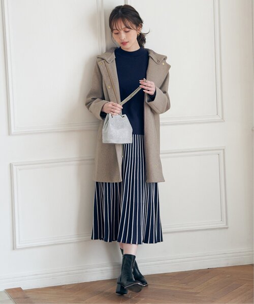 「IKKA LOUNGE」 コート L モカ レディース_画像5