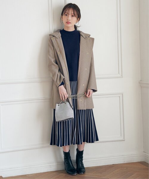 「IKKA LOUNGE」 コート L モカ レディース_画像6