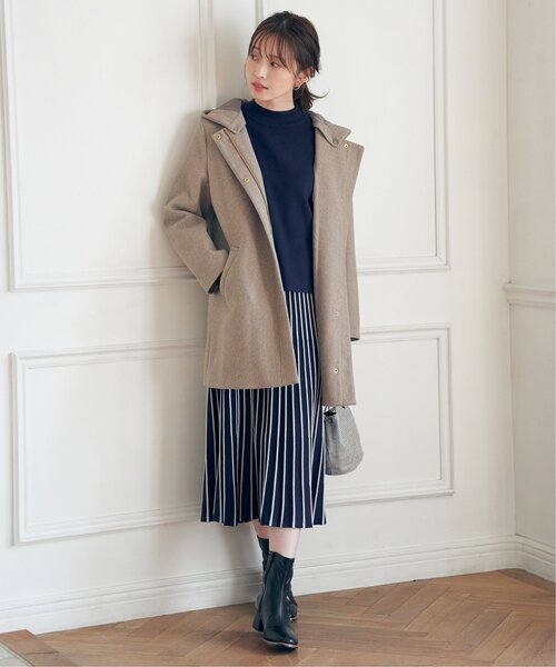 「IKKA LOUNGE」 コート L モカ レディース_画像7