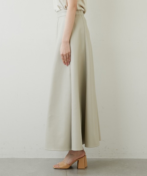 「GALLARDAGALANTE」 フレアスカート 1 ベージュ レディース_画像4