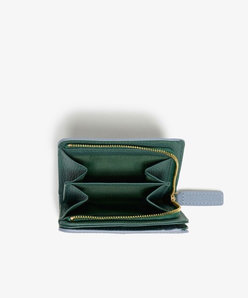 J*a様 【新品未使用】ラコステ財布 二つ折り札入れ LACOSTE 財布 シュリンクレザー 2つ折りスクエアウォレット