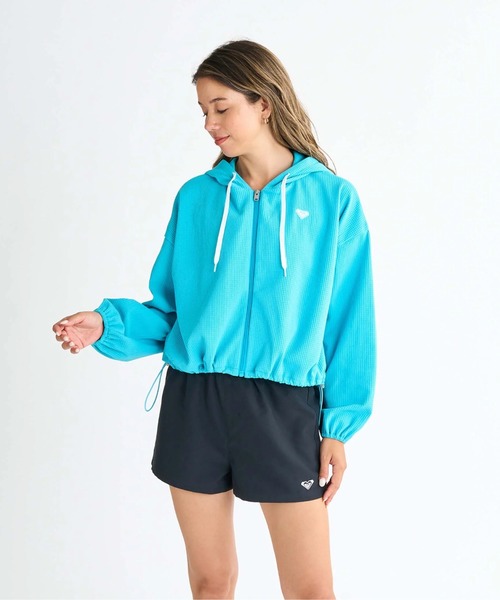 ROXY（ロキシー） ラッシュガード SEASIDE BLUE /ロキシーワッフル