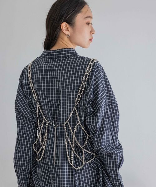 JEANASIS エンベリッシュビスチェ ビジュー ショート丈 JEANASIS｜エンベリッシュビスチェ | Rakuten Fashion(楽天