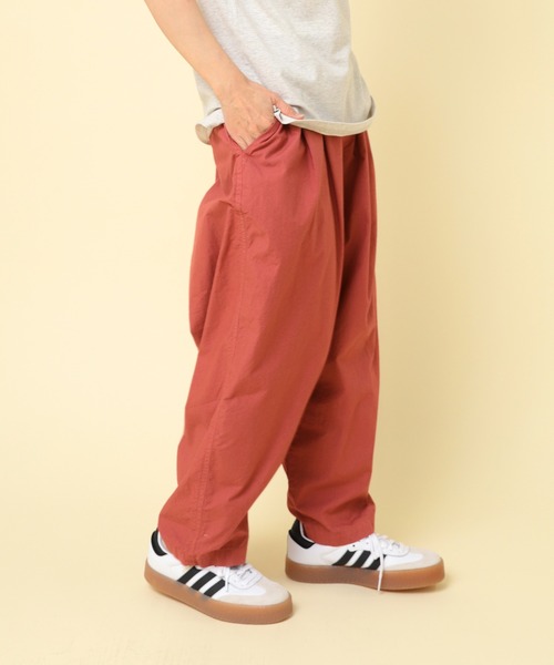 RNA-N（アールエヌエーエヌ） パンツ R4332 製品染めアンクルタック