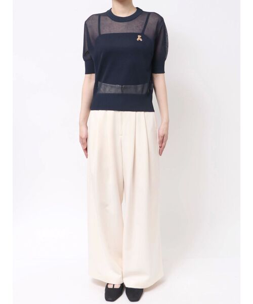 POLO BCS tシャツ 「POLO BCSコラボ」シアーベアニットプル