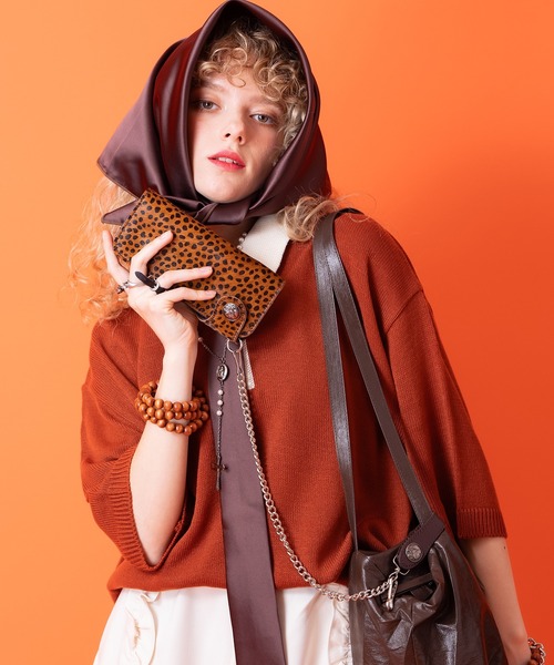 財布 an meets zakka バリエーションプリントハラコカウレザー 財布 an meets zakka バリエーションプリントハラコカウレザー