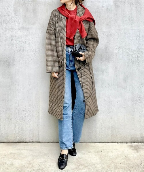 「aquagarage」 ニットアンサンブル M アイボリー レディース_画像9