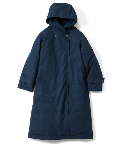 IEDIT（イディット） ダウンコート X-LARGE ネイビー レディース