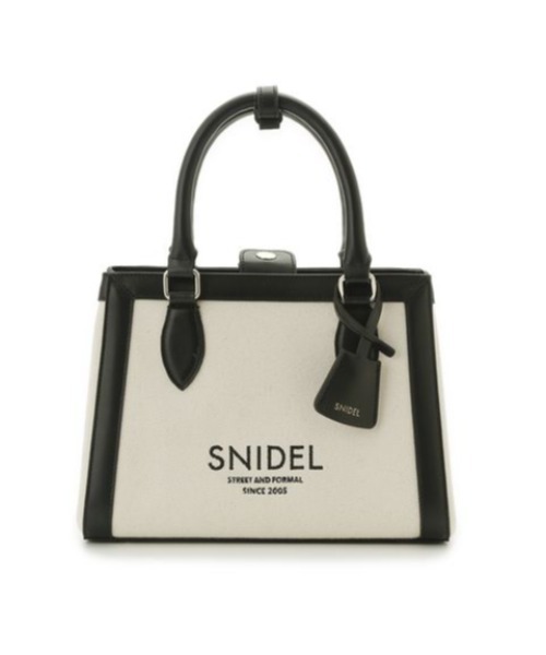 SNIDEL ショルダーバッグ バッグ キャンバスロゴバッグ